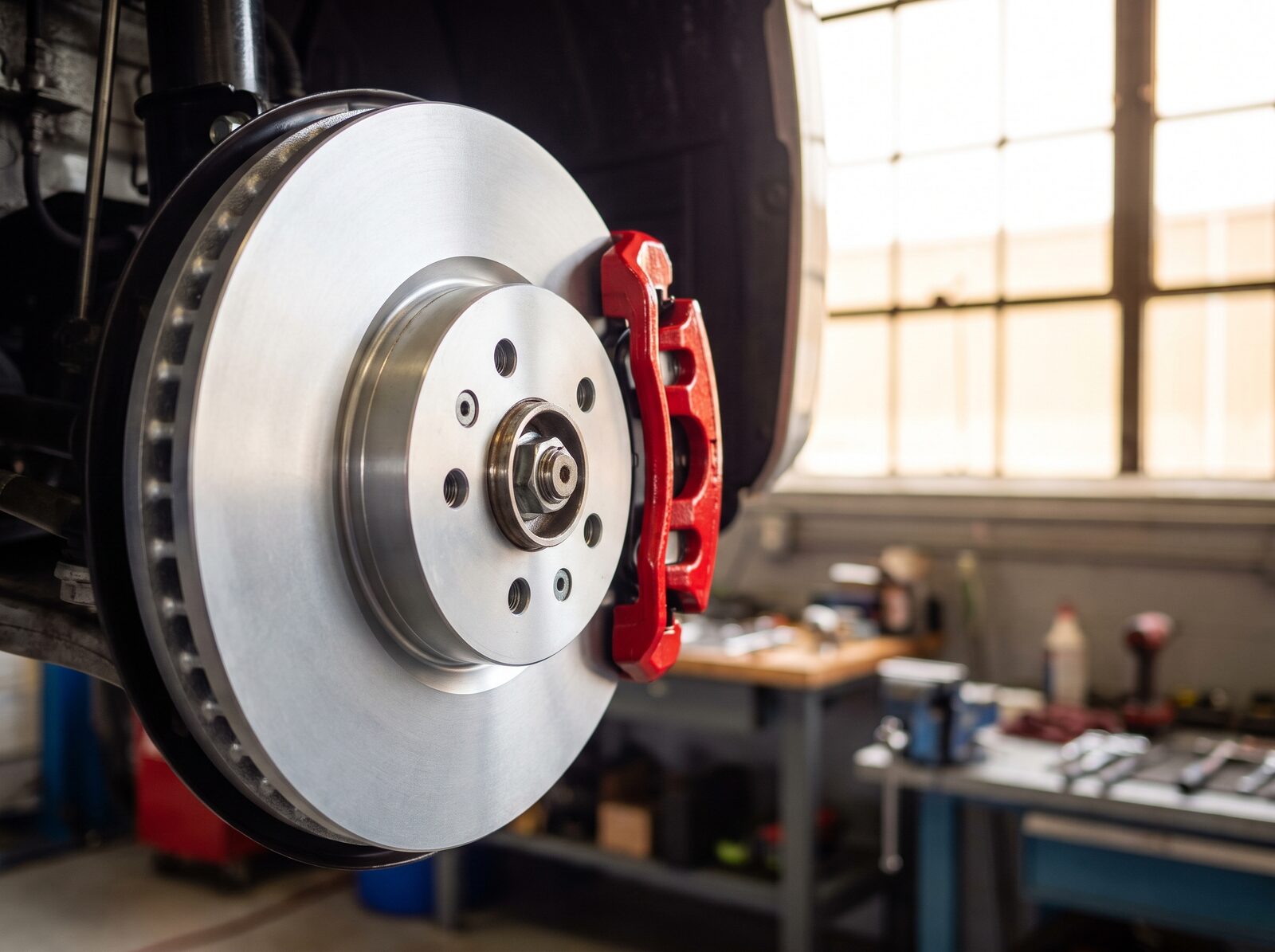 Brake service completed